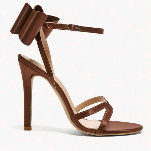 Bow Decor High Heel Sandals - Picture 2 of 6